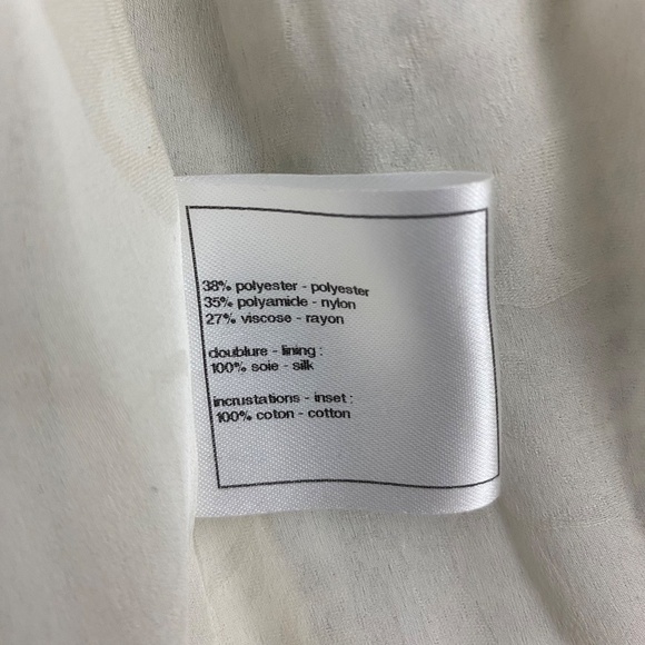 CHANEL Tweed Eyelet Crop Jacket - Picture 8 of 9